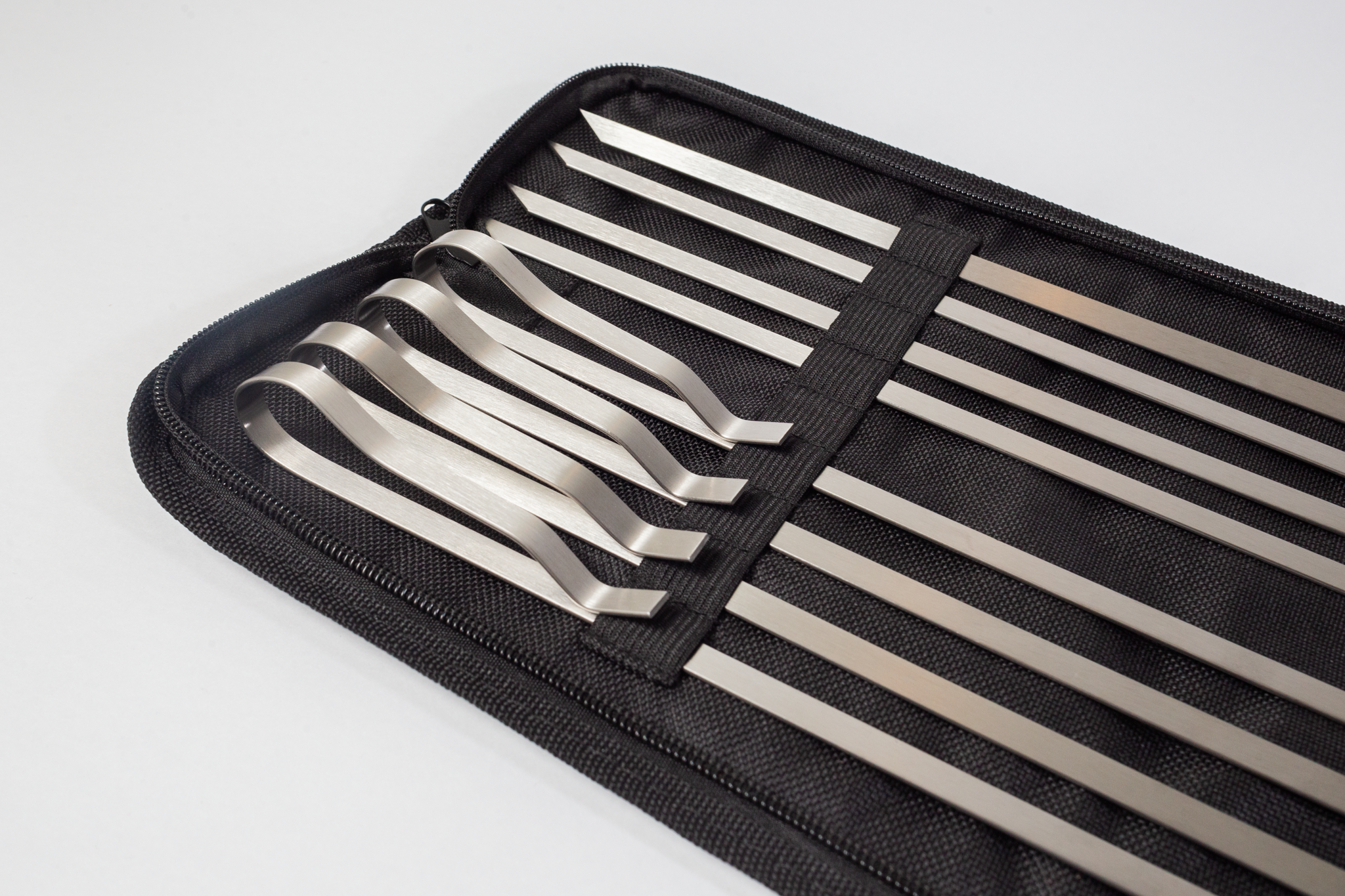 Fierros para Anticucho Cazador