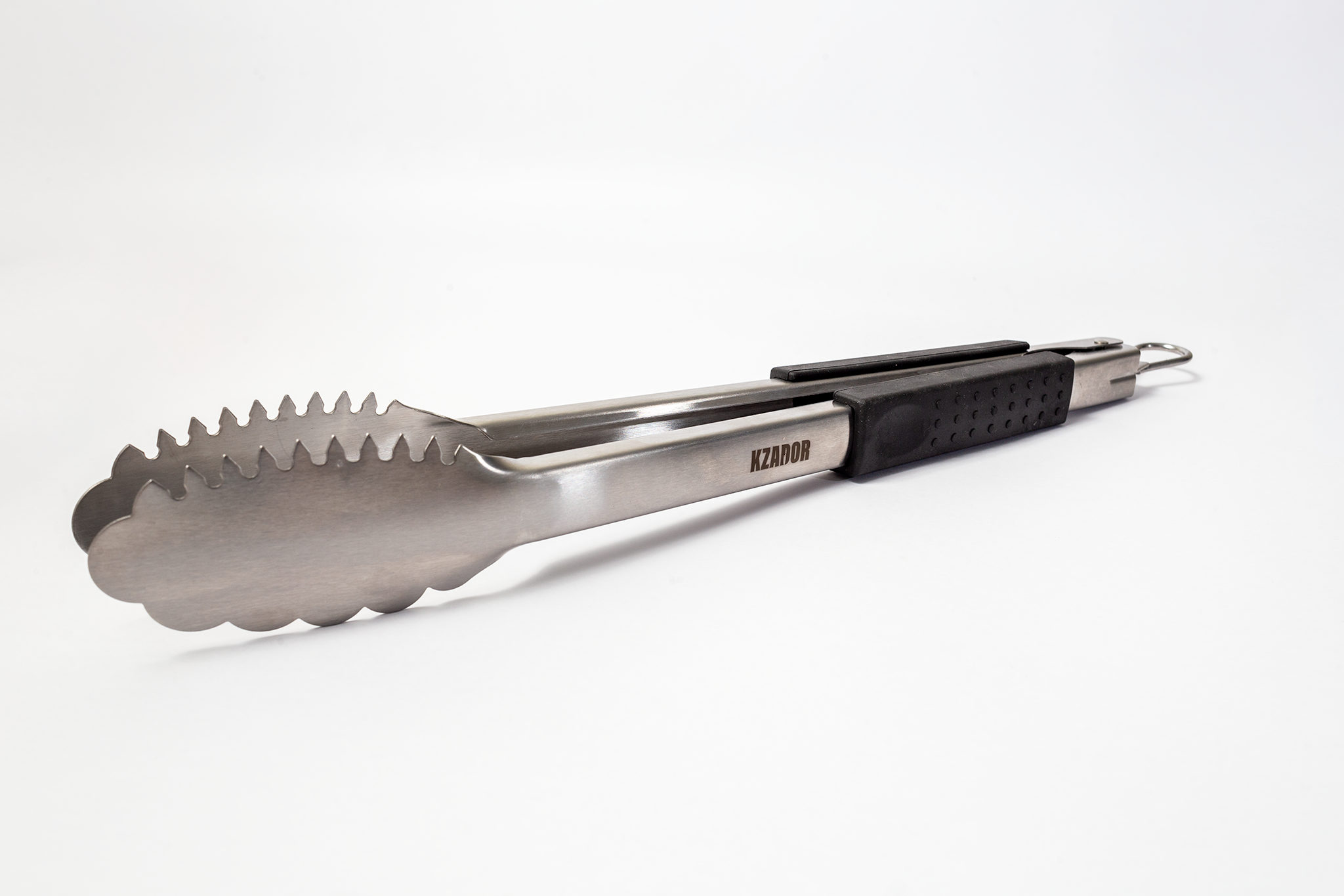 Tenaza parrillera con bloqueo