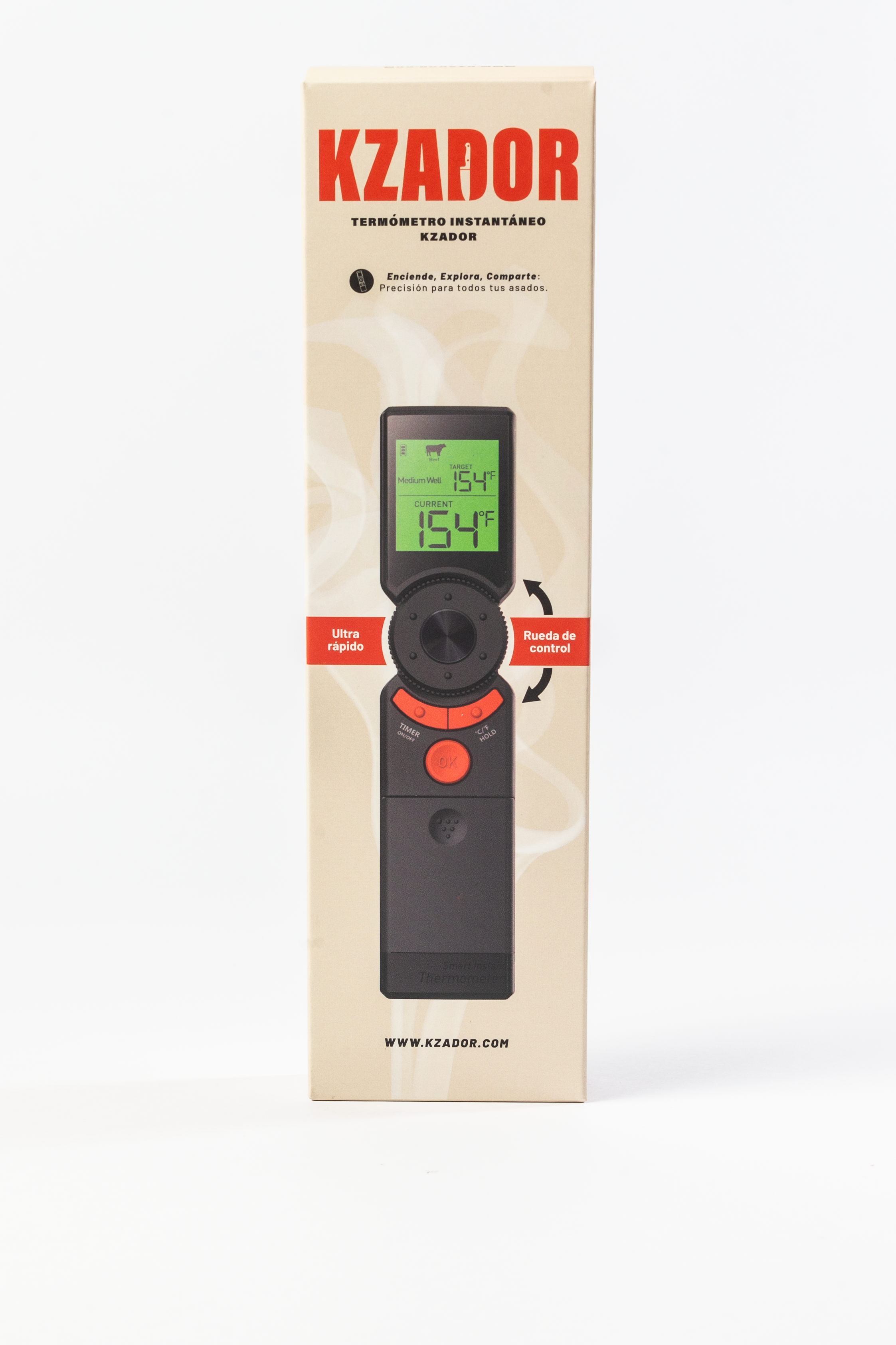 Termómetro de contacto KZADOR