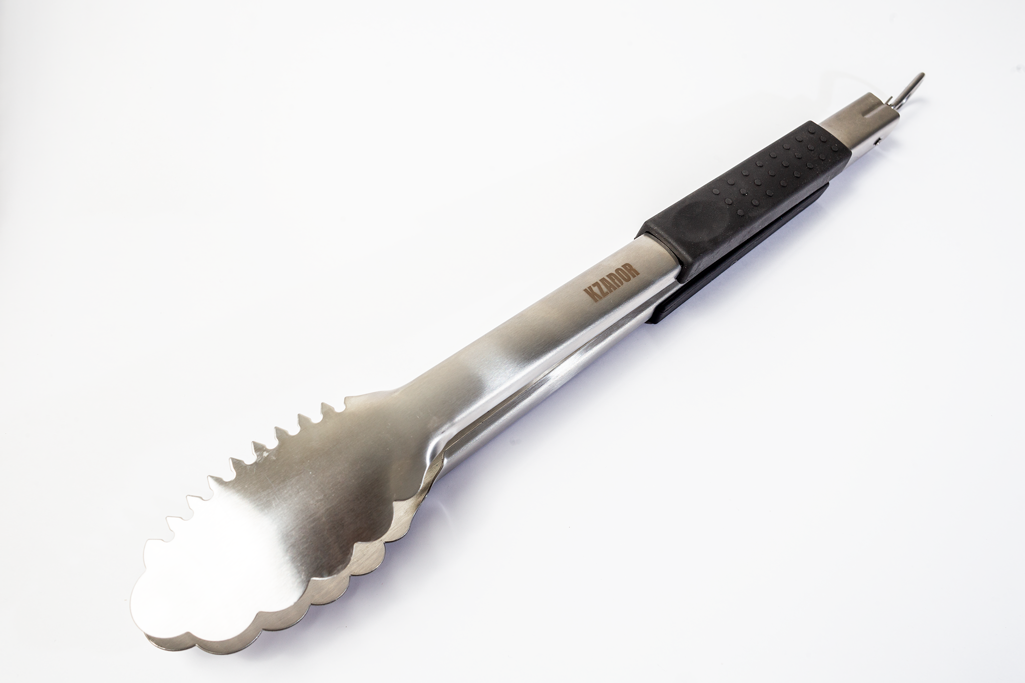 Tenaza parrillera con bloqueo